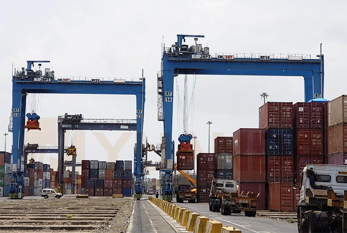 rtg container rubber tire gantry crane